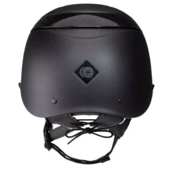 Charles Owen Esme Luna Riding Hat -Finest Equestrian Supplies black esme luna back 1 4 jpg