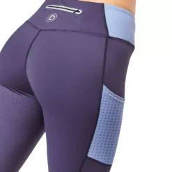 Dublin Power Performance Mid Rise Colour Block Tights -Finest Equestrian Supplies blue3 1 jpg