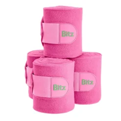Bitz Bandages Fleece - 4 Pack -Finest Equestrian Supplies btz0208 1 1 jpg