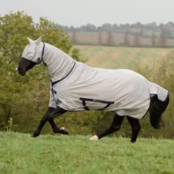 Bucas Freedom Fly Sheet Full Neck Sizes 5'6 To 7'0 -Finest Equestrian Supplies bucas freedom fly sheet full neck silver 11 jpg