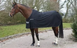 Bucas Panel Prize Cooler -Finest Equestrian Supplies bucas panel prize cooler black silver jpg