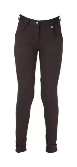 HyPERFORMANCE Burton Childrens Jodhpurs 26 HyPERFORMANCE Burton Childrens Jodhpurs -Finest Equestrian Supplies burton black front 1 5 jpg