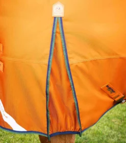 Premier Equine Buster Hardy 400g Half Neck Turnout Rug -Finest Equestrian Supplies buster hardy burnt orange 4 1 jpg