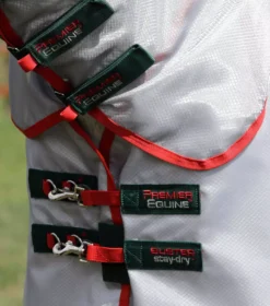 Premier Equine Buster Stay-Dry Super Lite Fly Rug With Surcingles -Finest Equestrian Supplies buster stay dry super lite fly rug green 3 5 jpg