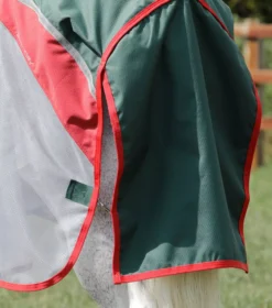 Premier Equine Buster Stay-Dry Super Lite Fly Rug With Surcingles -Finest Equestrian Supplies buster stay dry super lite fly rug green 6 2 jpg