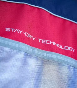 Premier Equine Buster Stay-Dry Super Lite Fly Rug With Surcingles -Finest Equestrian Supplies buster stay dry super lite fly rug navy 4 7 jpg