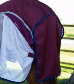 Premier Equine Buster Stay-Dry Super Lite Fly Rug With Surcingles -Finest Equestrian Supplies buster stay dry super lite fly rug wine 6 8 jpg