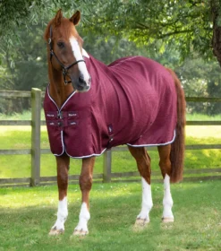 Premier Equine Buster Waffle Horse Cooler Rug -Finest Equestrian Supplies buster waffle cooler burgundy 1 1 3 jpg