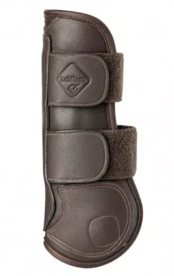 LeMieux Capella Leather Tendon Boots -Finest Equestrian Supplies capella tendon boots brown 1 1 jpg