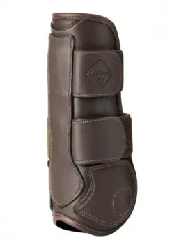 LeMieux Capella Leather Tendon Boots -Finest Equestrian Supplies capella tendon boots brown back 1 2 jpg