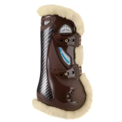 Veredus Carbon Gel Vento Save The Sheep Tendon Boots -Finest Equestrian Supplies cgvf sts brown 1 1 jpg