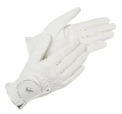LeMieux Classic Riding Gloves -Finest Equestrian Supplies classic riding glove white 3 jpeg
