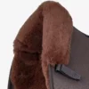 Premier Equine Close Contact Airtechnology Shockproof Wool European Saddle Pad Dressage Square -Finest Equestrian Supplies close contact airtechnology shockproof european merino wool half lined dressage square brown 3 1 jpg