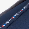 Premier Equine Close Contact Airtechnology Shockproof Wool Saddle Pad - GP/Jump Square Navy/Grey Wool -Finest Equestrian Supplies close contact airtechnology shockproof european merino wool half lined gpjump square navy 6 1 jpg
