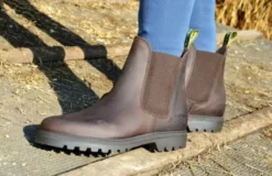 Tuffa Clydesdale Yard Boots Brown -Finest Equestrian Supplies clydesdale brown 4 1 3 jpg