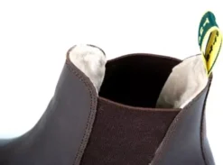 Tuffa Clydesdale Fleece Yard Boots Brown -Finest Equestrian Supplies clydesdale fleece brown 3 1 3 jpg