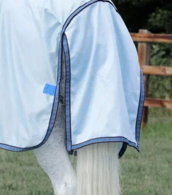 Premier Equine Combo Mesh Air Fly Rug With Surcingles -Finest Equestrian Supplies combo mesh air fly rug with surcingles blue 6 2 jpg