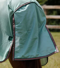 Premier Equine Combo Mesh Air Fly Rug With Surcingles -Finest Equestrian Supplies combo mesh air fly rug with surcingles mint green 6 6 jpg