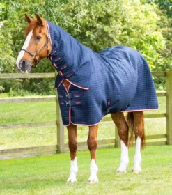 Premier Equine Combo Dry-Tech Horse Cooler Rug -Finest Equestrian Supplies combo navy 1 2 7 jpg