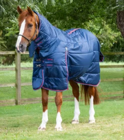 Premier Equine Combo Stable Rug 200g -Finest Equestrian Supplies combo stable rug 200g navy 1 3 jpg