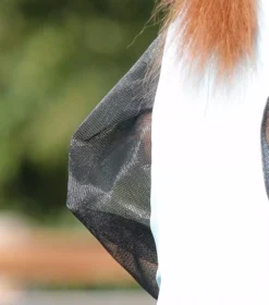 Premier Equine Comfort Tech Lycra Fly Mask Xtra -Finest Equestrian Supplies comfort tech xtra lycra fly mask blue 4 2 jpg