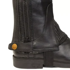 Tuffa Cranworth Leather Half Chaps Adults -Finest Equestrian Supplies cranworth 2 4 jpg
