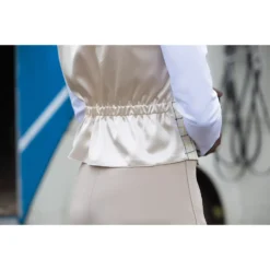 Equetech Classic Tattersall Check Waistcoat -Finest Equestrian Supplies ctw back 7 jpg