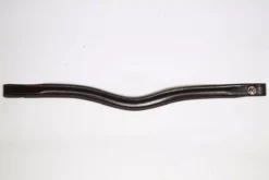 Henry James Curved Browband -Finest Equestrian Supplies curved browband brown 1 3 jpg