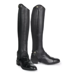 Tredstep Deluxe Half Chaps -Finest Equestrian Supplies deluxe blk 20 jpg