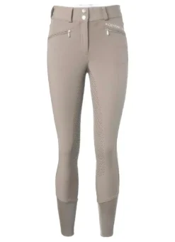Mountain Horse Diana High Waist Breeches -Finest Equestrian Supplies diana breechers taupe f 1 4 jpg