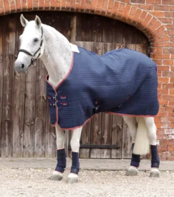 Premier Equine Dry-Tech Horse Cooler Rug -Finest Equestrian Supplies dry tech cooler rug navy 1 6 jpg