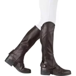 Dublin Stretch Fit Half Chaps Adults -Finest Equestrian Supplies dublin stretch fit half chaps adults brown jpg