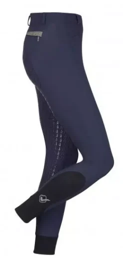 LeMieux Dynamique Full Seat Breech 25 LeMieux Dynamique Full Seat Breech -Finest Equestrian Supplies dynamique full seat breech navy side 2 jpg