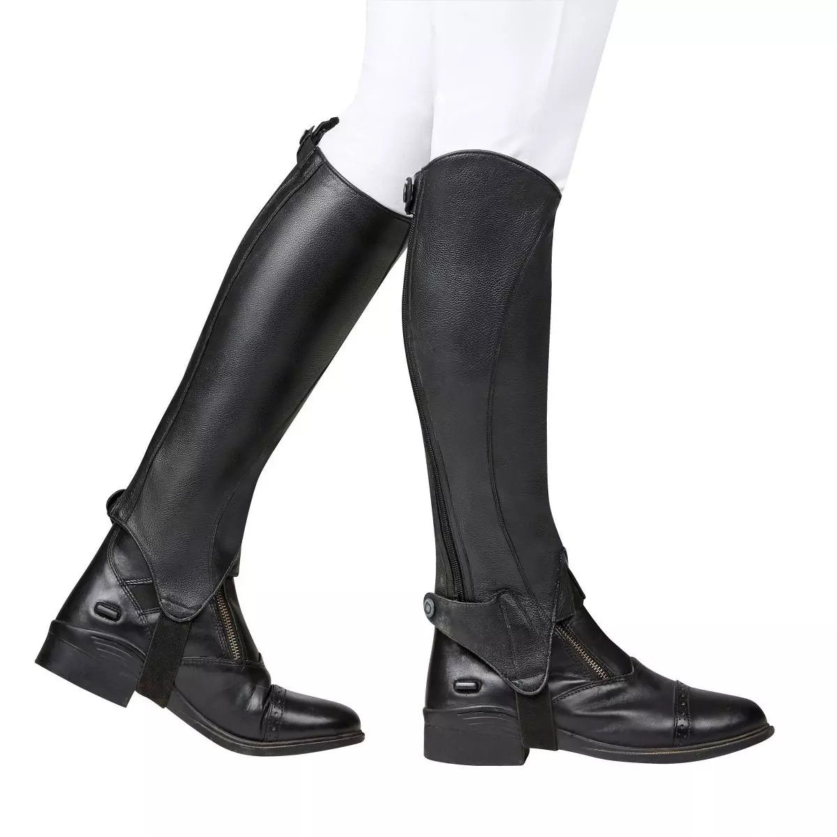 Dublin Opulent Half Chaps - Black 4 Dublin Opulent Half Chaps - Black - Image 2