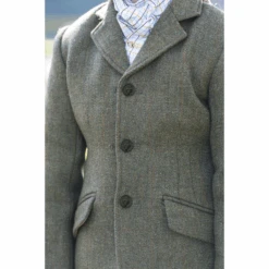 Equetech Junior Claydon Deluxe Tweed Riding Jacket