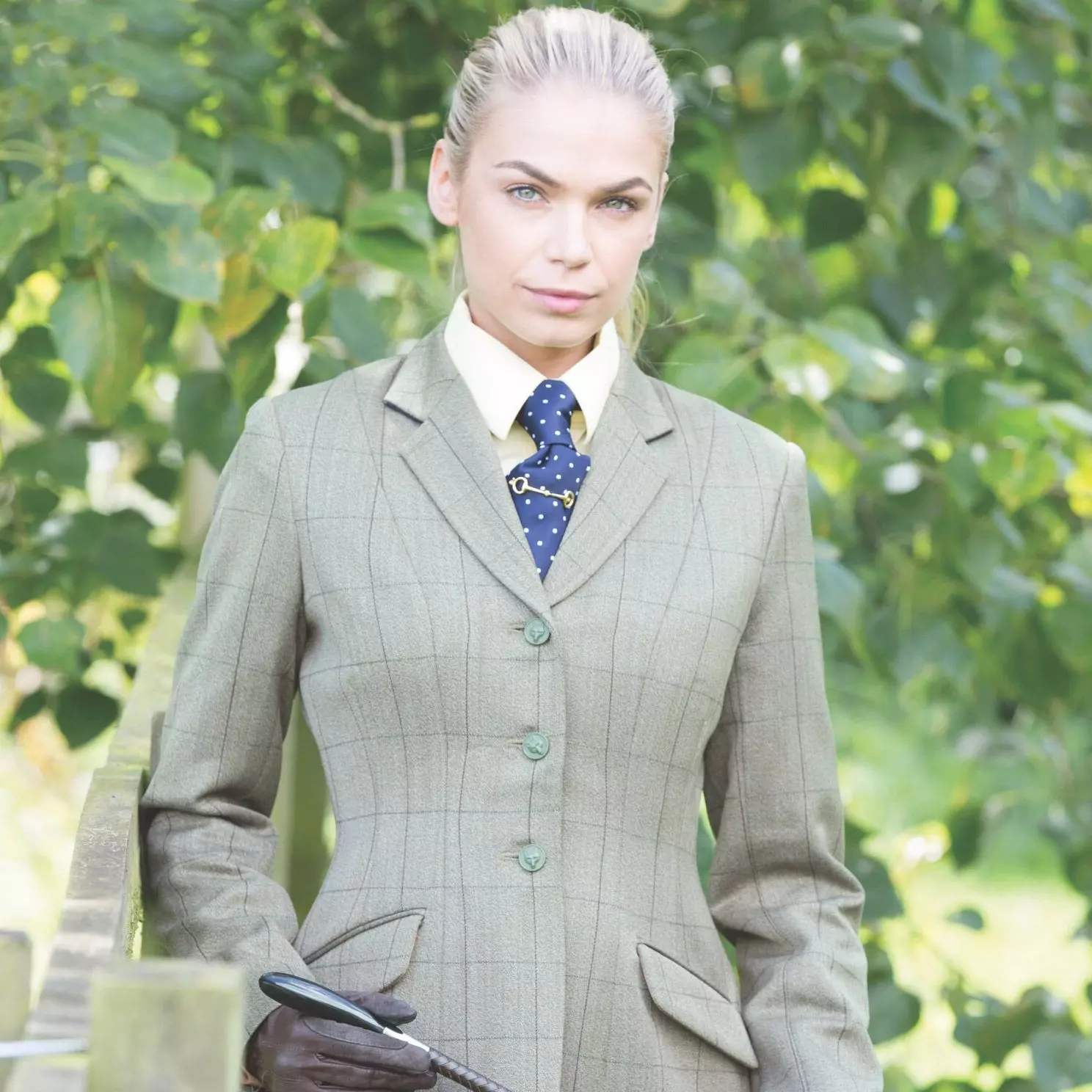 Equetech Ladies Foxbury Tweed Riding Jacket 3 Equetech Ladies Foxbury Tweed Riding Jacket