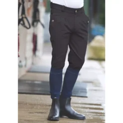 Equetech Mens Kingham Breeches -Finest Equestrian Supplies equetech mens kingham breeches black 3 jpg