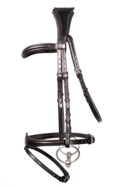 Henry James Flash Bridle 17 Henry James Flash Bridle -Finest Equestrian Supplies flashblackside 3168x 1 jpg