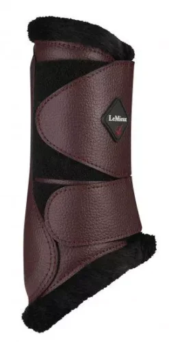LeMieux Fleece Lined Brushing Boots Pair -Finest Equestrian Supplies fleece lined brushing boots rioja 5 1 jpg