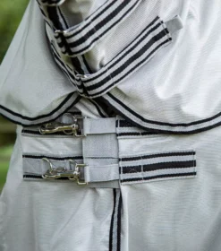 Premier Equine Fly Lite Bug Rug -Finest Equestrian Supplies fly light bug rug silver 3 2 jpg