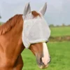Equilibrium Field Relief Midi Fly Mask (With Ears) -Finest Equestrian Supplies fr midi with ears grey square web 3 jpg