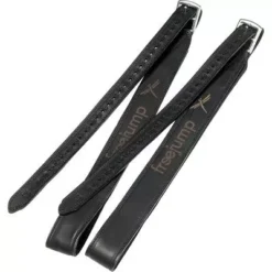Freejump Classic Wide Stirrup Leathers -Finest Equestrian Supplies freejump classic wide stirrup leathers black 2 jpg