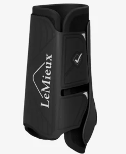 Lemieux Motionflex Dressage Boot -Finest Equestrian Supplies front dr lh boot black view 1 copy 1 1 jpg
