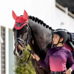 LeMieux Spectrum Fly Hood -Finest Equestrian Supplies g0a7951 hr 4 jpg