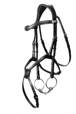 Henry James Grackle Bridle -Finest Equestrian Supplies grackle bridle black angled 3168x 3 3 jpg