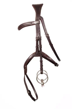 Henry James Grackle Bridle -Finest Equestrian Supplies grackle bridle brown sidepsd 3168x 3 jpg
