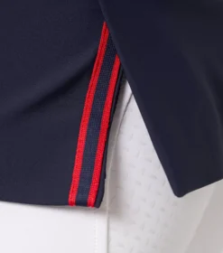 Premier Equine Hagen Ladies Competition Jacket -Finest Equestrian Supplies hagen competition jacket navy 6 2 jpg