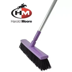 Harold Moore Stable And Yard Brush -Finest Equestrian Supplies harold moore stable yard brush purple jpg