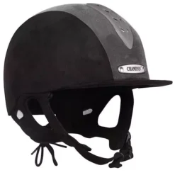 Champion Junior X Air Plus Riding Hat -Finest Equestrian Supplies hat xair black slate 600x600 3 2 5 jpg