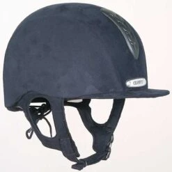 Champion Junior X Air Plus Riding Hat -Finest Equestrian Supplies hat xair navy 600x600 3 4 8